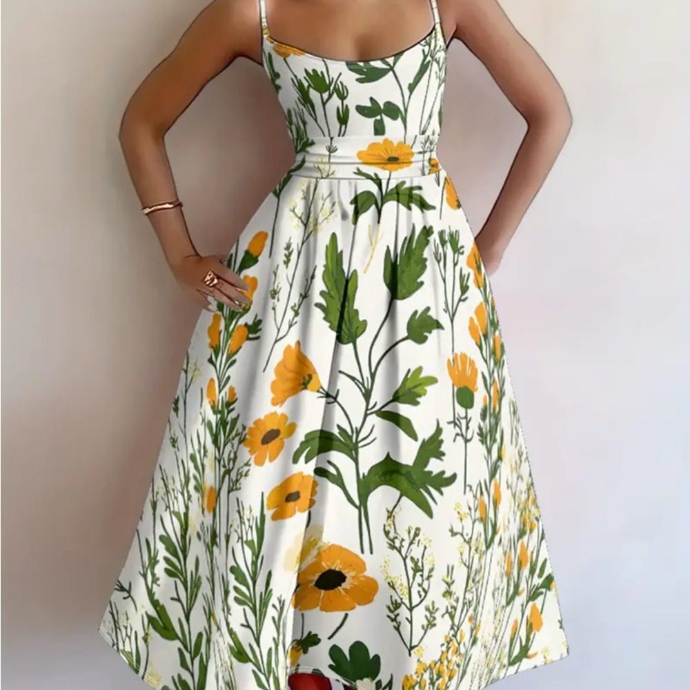 Floral Print Dress
